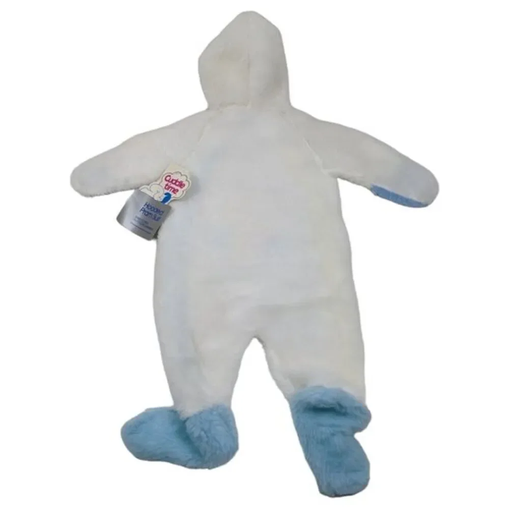 Vintage Cuddle Time Color Block Baby Bunting Suit, Size 6 - 12 Mos Toddler *READ